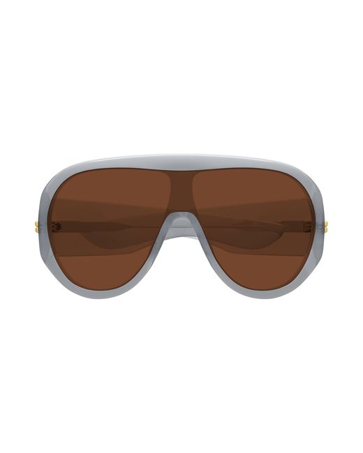 Bottega Veneta Black Bv1345S 004 Sunglasses Acetate Mask