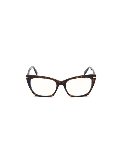 Tom Ford Black Ft5709-B 052 Optical Frames Acetate Cat Eye Normal