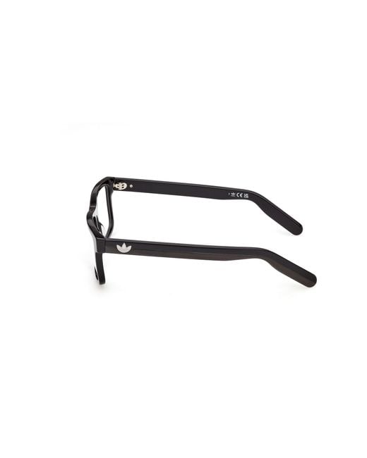 Adidas Black Or5125 001 Optical Frames Acetate Round Normal