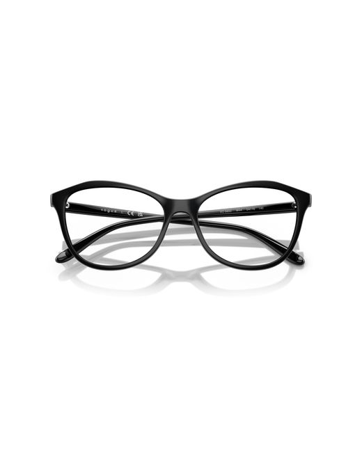 Vogue Eyewear Black Vo5602 W44 Optical Frames Nylon Geometric Normal