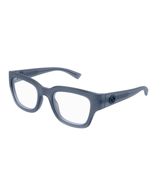 Gucci Black Gg1788O 004 Optical Frames Injected Transparent Squared for men