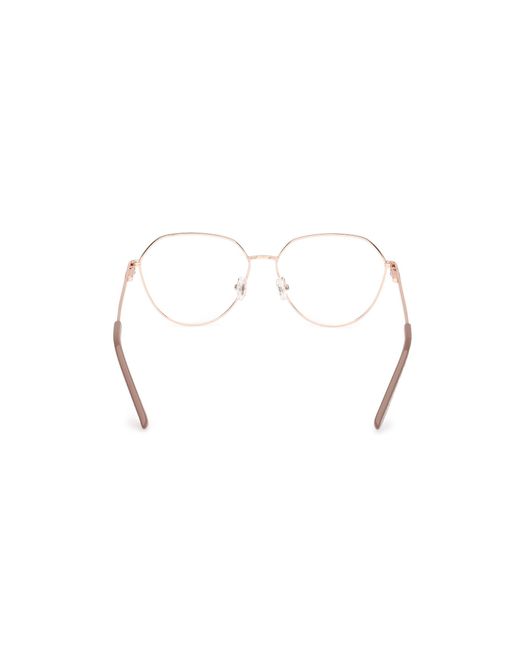 Guess Black Gu50169 028 Optical Frames Metal Round Normal