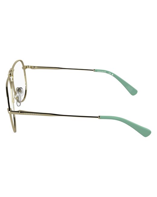 Longchamp Black Lo2187 770 Optical Frames Metal Pilot Normal