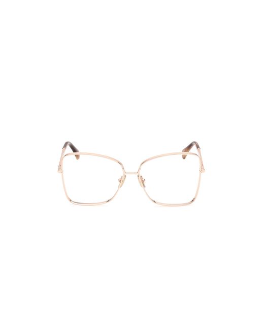 Max Mara Black Mm5140 028 Optical Frames Metal Pilot Normal