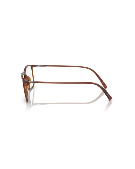 Giorgio Armani Black Ar7244U L6004 Optical Frames Injected Squared for men
