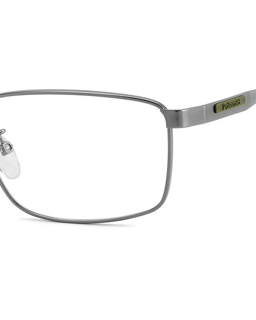 Polaroid Black Pld D534/G R80 Optical Frames Metal Squared for men