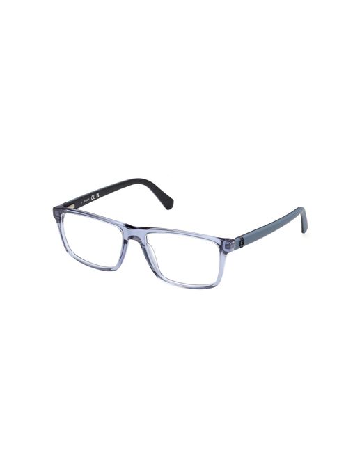 Guess Black Gu50130 090 Optical Frames Acetate Squared Normal for men