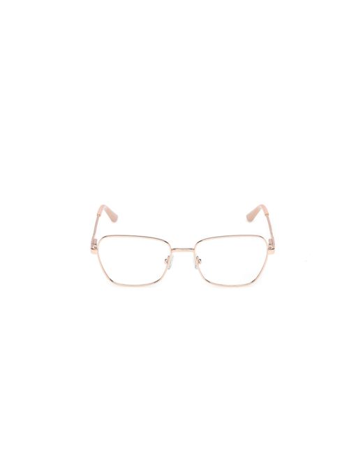 Guess Black Gu50271 028 Optical Frames Metal Squared Normal