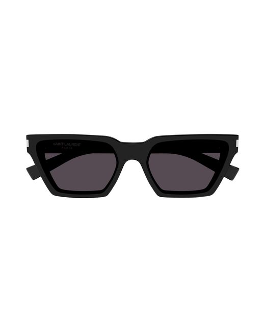 Saint Laurent Black Sl 633 Calista 001 Sunglasses Acetate Cat Eye Normal