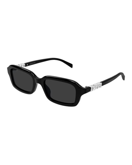 Gucci Black Gg2152S 001 Sunglasses Acetate Squared