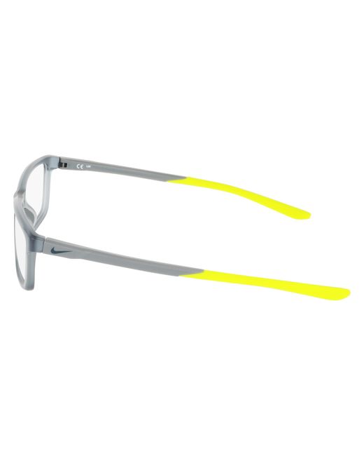 Nike Black 7292 034 Optical Frames Bio-Inject Squared Normal for men