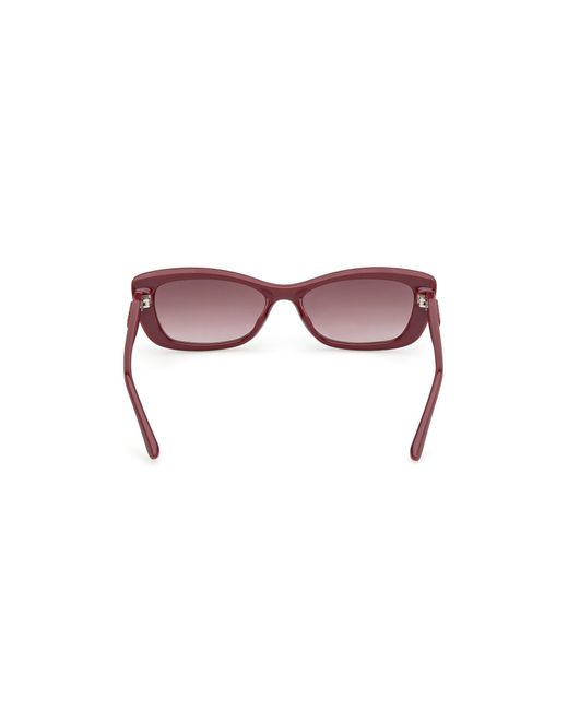 Guess Black Gu00156-H 69F Sunglasses Injected Squared Normal