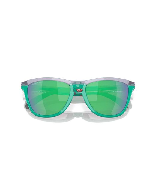 Oakley Green Oo9284 Frogskins Range 928406 Sunglasses O_Matter Round Normal Prizm for men