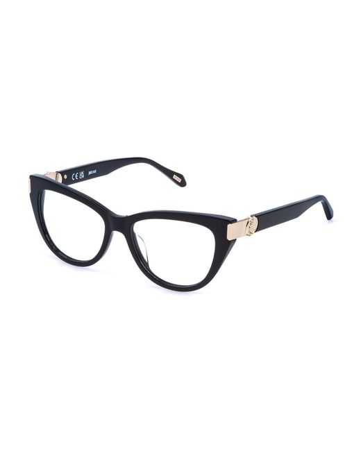 Just Cavalli Black Vjc164 700 Optical Frames Acetate Butterfly