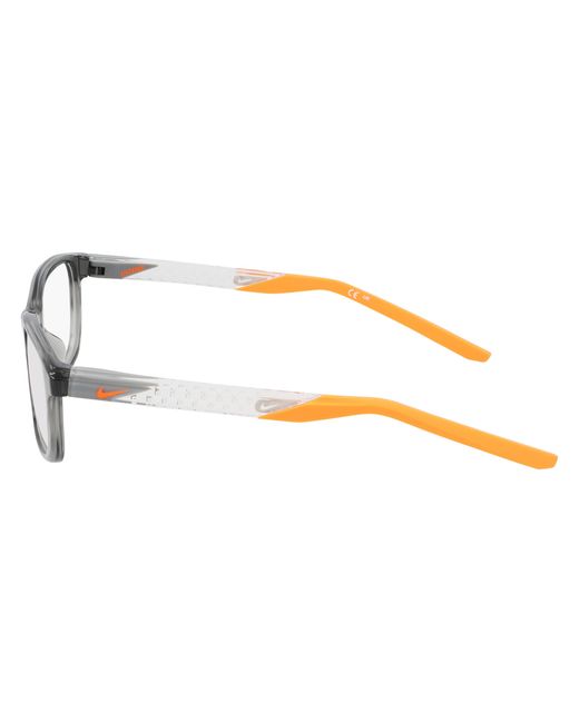 Nike Black 7277 034 Optical Frames Bio-Inject Squared Normal for men