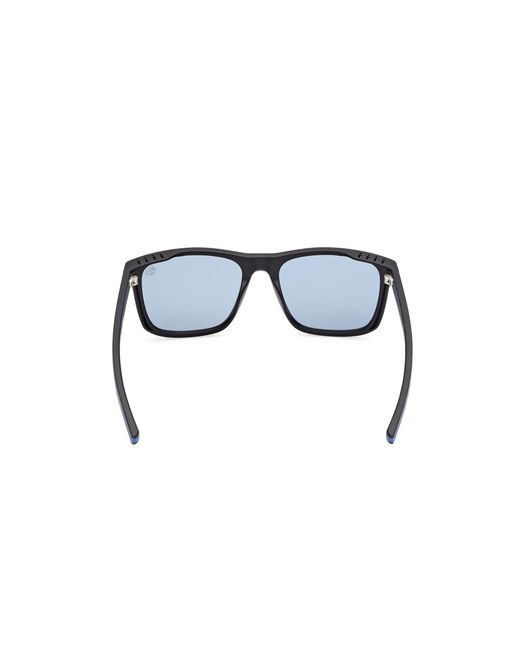 Timberland Black Tb00086 02D Sunglasses Injected Squared Polarized for men