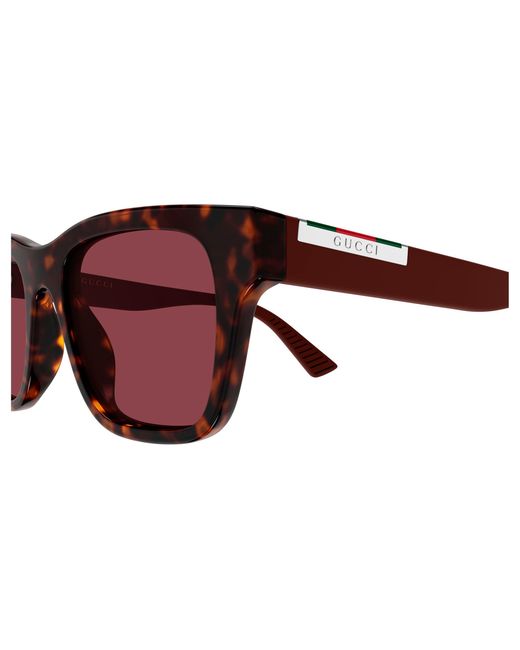 Gucci Black Gg2089S 003 Sunglasses Acetate Squared for men