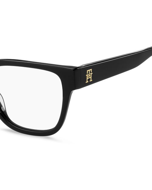 Tommy Hilfiger Black Th 2102 807 Optical Frames Acetate Squared