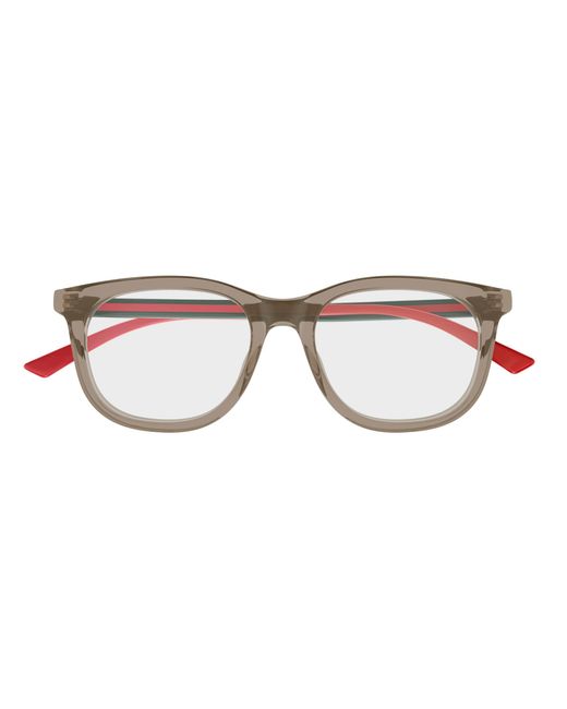 Gucci Black Gg1990O 003 Optical Frames Acetate Transparent Squared
