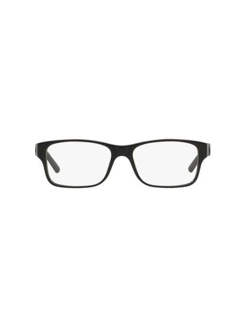 Polo Ralph Lauren Black Ph2117 5001 Optical Frames Acetate Squared Normal for men
