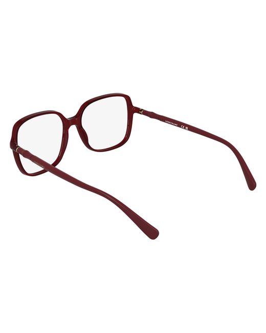 Longchamp Black Lo2802 601 Optical Frames Bio-Injected Squared Normal