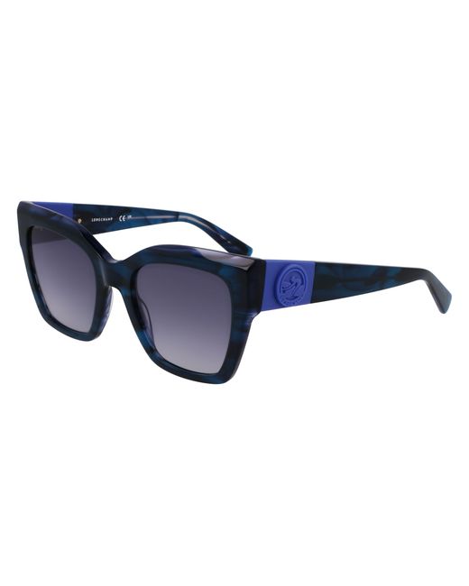 Longchamp Black Lo762S 407 Sunglasses Acetate Squared Normal