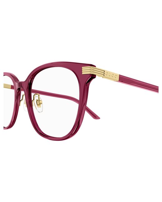 Gucci Black Gg1453Ok 003 Optical Frames Acetate Transparent Round