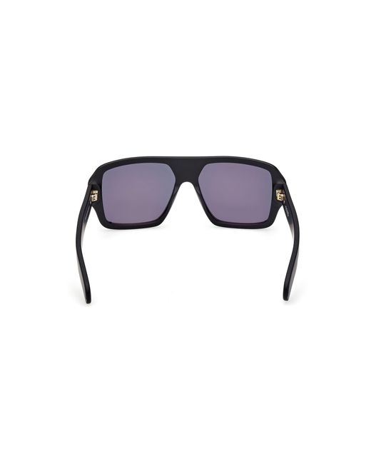 Adidas Black Or0132 02U Sunglasses Acetate Bordeaux Squared Normal