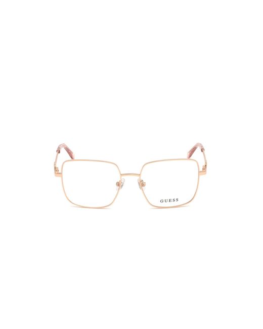 Guess Black Gu2728 028 Optical Frames Metal Geometric Normal