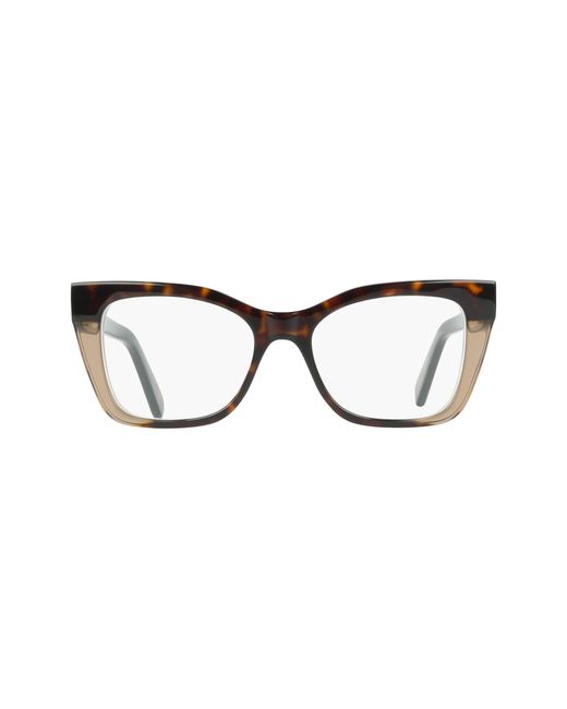 Ferragamo Black Sf3052 244 Optical Frames Acetate Squared Normal
