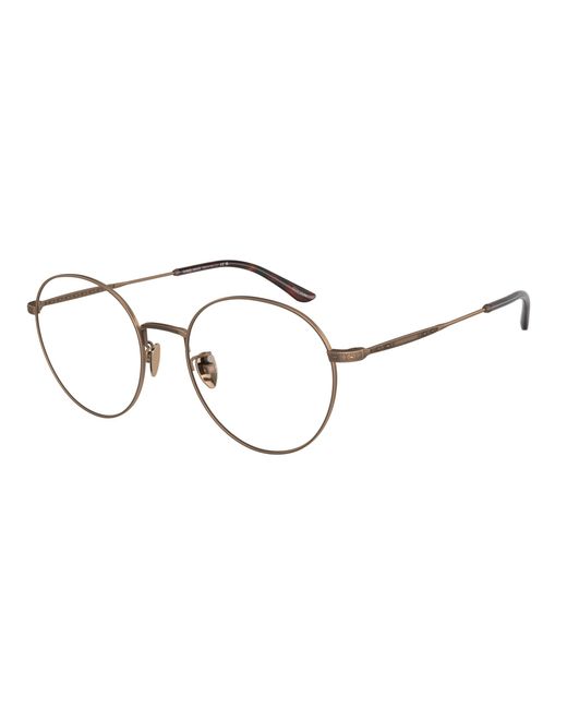 Giorgio Armani Black Ar5131Td 3335 Optical Frames Titanium Pantos Normal for men