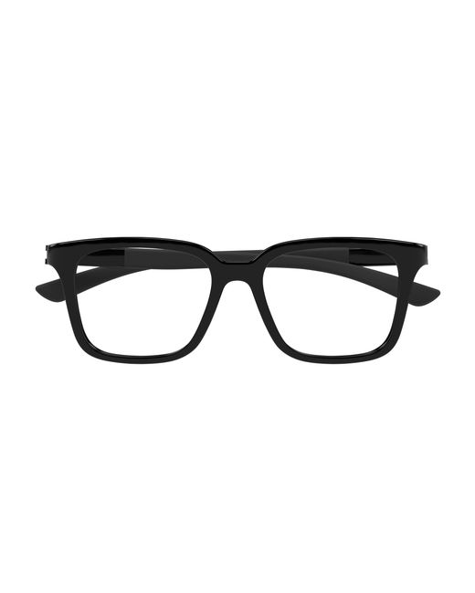 Gucci Black Gg1738O 001 Optical Frames Injected Transparent Squared for men