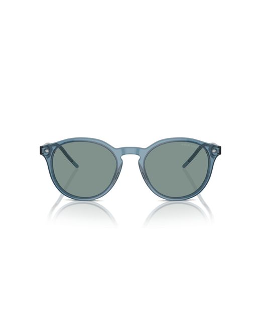 Giorgio Armani Black Ar8211 607156 Sunglasses Acetate Pantos Normal Anti-Glare for men