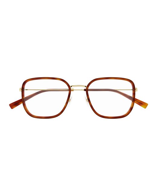 Gucci Black Gg1852Oa 002 Optical Frames Injected Transparent Squared