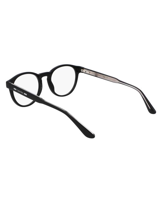 Calvin Klein Black Ck24551Mag-Set 001 Optical Frames Acetate Round Normal