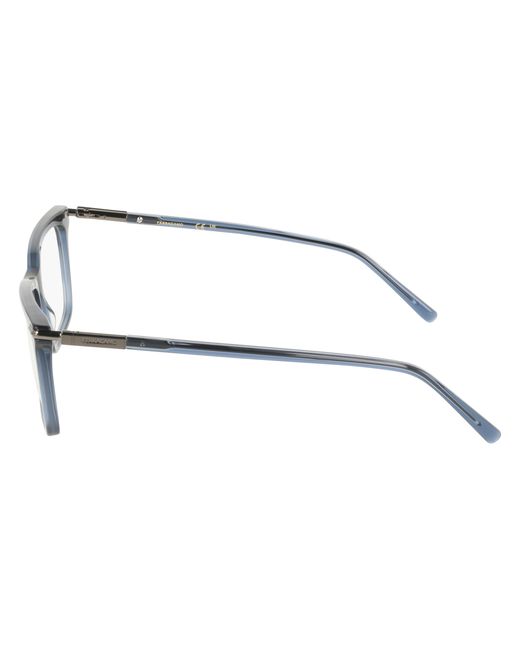 Ferragamo Black Sf3037 432 Optical Frames Acetate Squared Normal for men