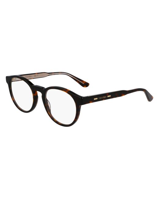 Calvin Klein Black 206 Optical Frames Acetate Round Normal