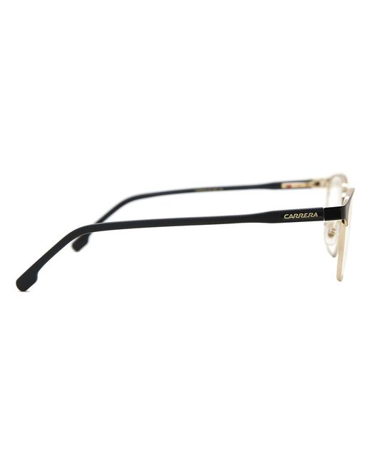 Carrera Black 253 2M2 Optical Frames Metal Geometric for men