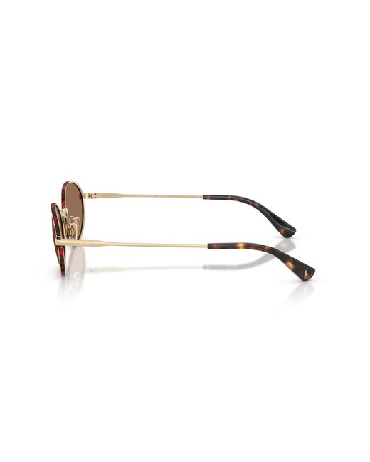 Polo Ralph Lauren Black Ph3162 928673 Sunglasses Metal Round Normal for men