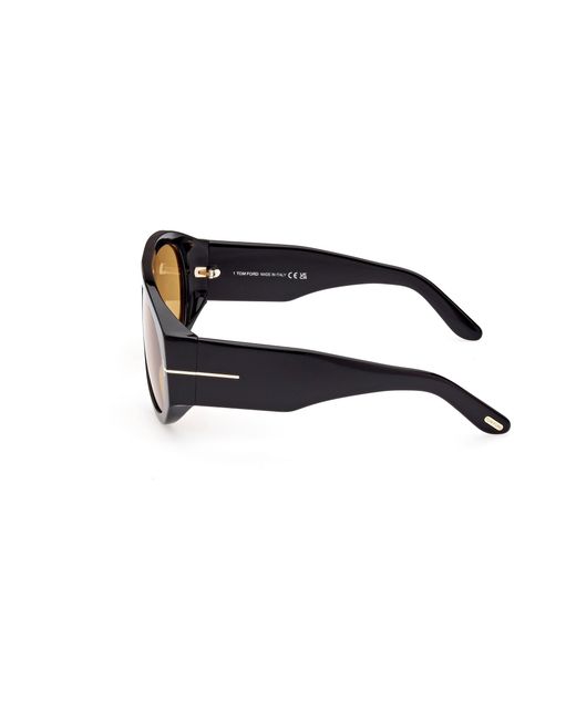 Tom Ford Pilot-frame Sunglasses Black for men