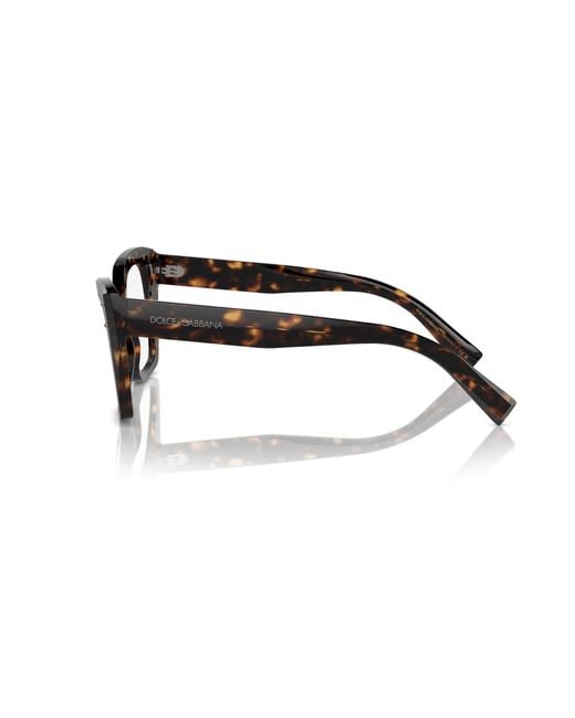 Dolce & Gabbana Black Dg3386 502 Optical Frames Acetate Transparent Butterfly Normal