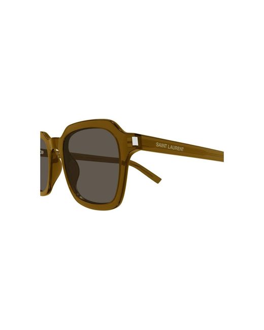 Saint Laurent Black Sl 715 Slim 005 Sunglasses Acetate Squared