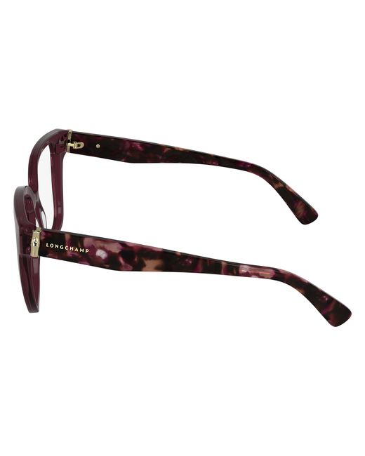 Longchamp Black Lo2745 601 Optical Frames Acetate Squared Normal