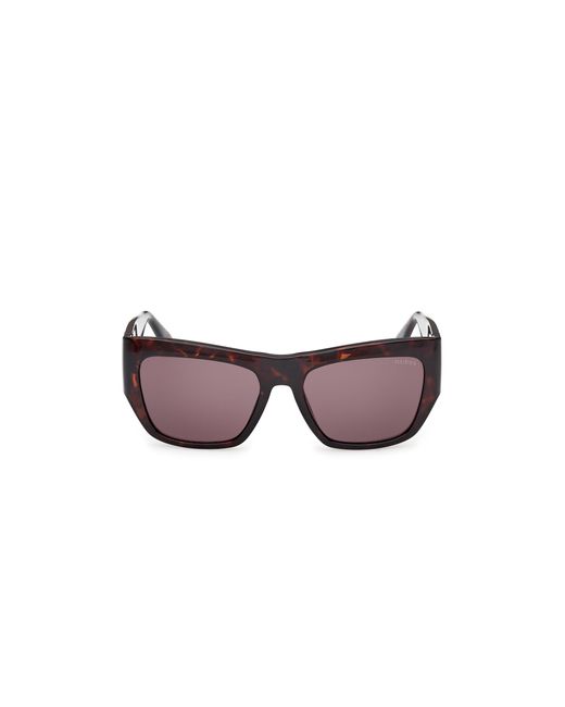 Guess Black Gu00252 52E Sunglasses Injected Squared Normal