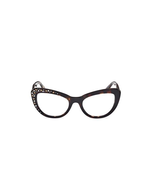 Guess Black Gm50016 052 Optical Frames Acetate Cat Eye Normal