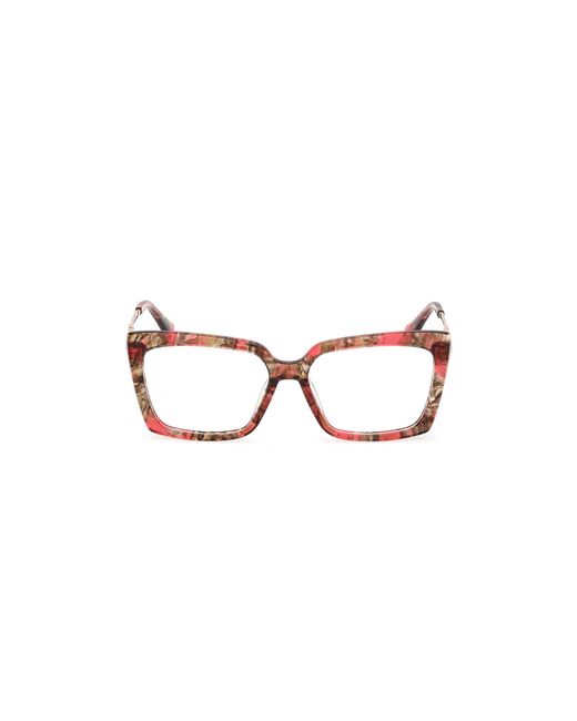 Guess Black Gu50318 071 Optical Frames Acetate Squared Normal
