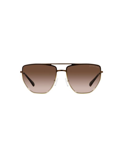 Michael Kors Black Mk1126 Paros 101413 Sunglasses Metal Pilot Normal Shaded