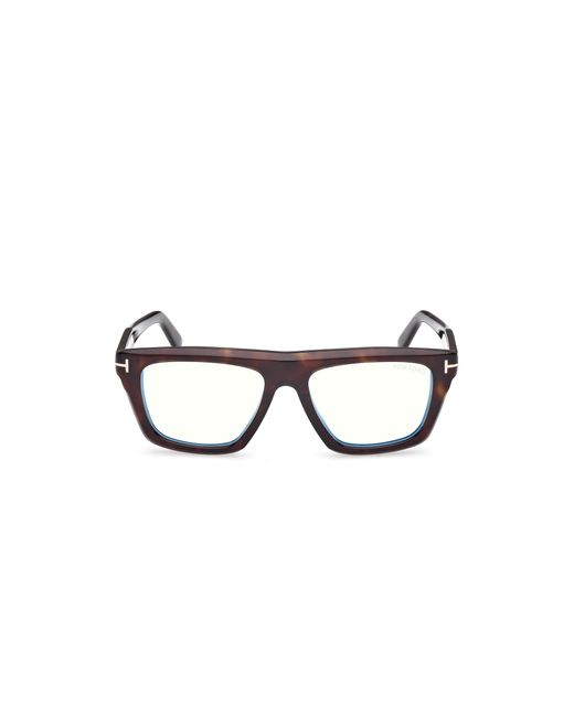 Tom Ford Black Ft6059-B 052 Optical Frames Acetate Squared Normal