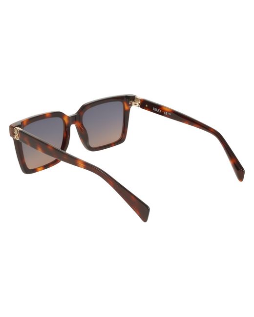 Liu Jo Black Lj826S 240 Sunglasses Acetate Squared Normal