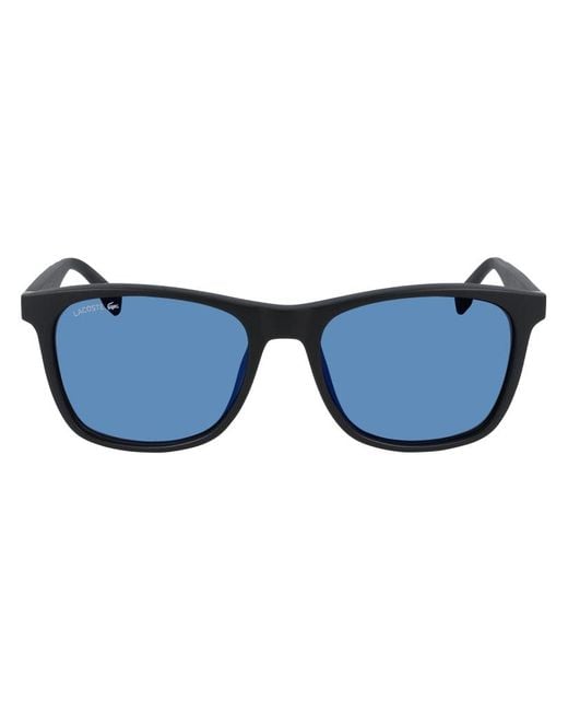 Lacoste Black L860Se 001 Sunglasses Bio-Inject Squared Normal Normal for men